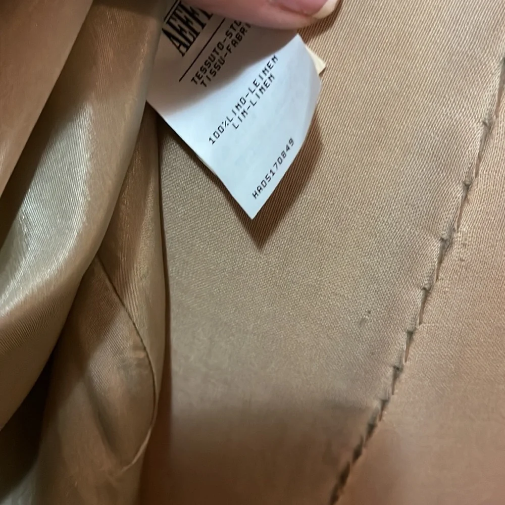 Moschino Cheap Chic Linen Butterfly Lady Bug Blazer - Picture 15 of 16
